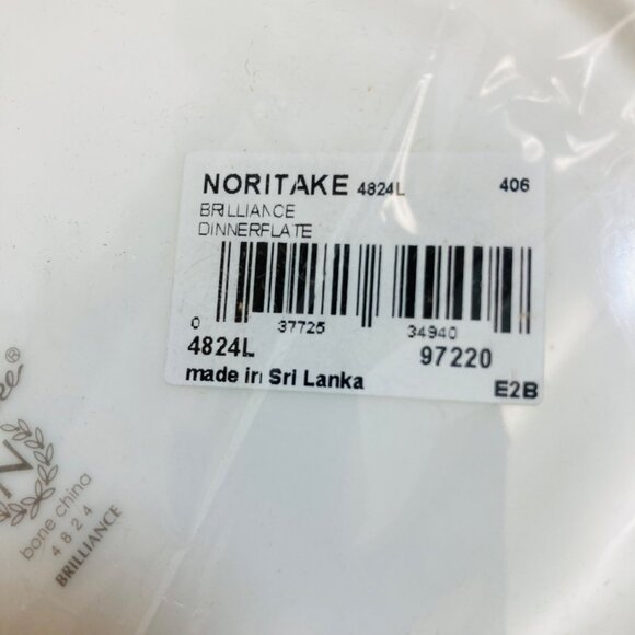Noritake Brilliance Salad Plate 405 8.25 Inches New Pattern 4824 Replacement - Picture 6 of 6
